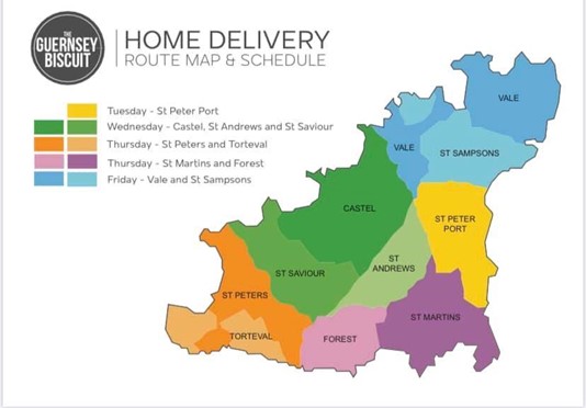 Guernsey Biscuit Delivery